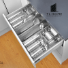 Khay chia thìa dĩa inox 304 mở rộng cỡ lớn