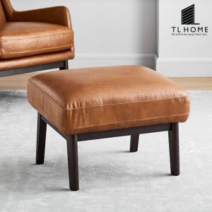 Sofa đôn khung gỗ sồi bọc da PU