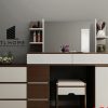 Bàn trang điểm hiện đại MDF cốt thường phủ Veneer