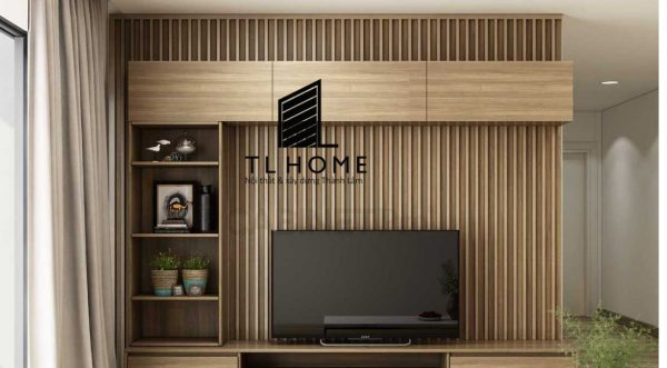 Kệ tivi MDF cốt thường phủ Min