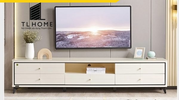 Kệ tivi MDF cốt thường Sơn bệt