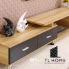 Kệ tivi MDF cốt xanh chống ẩm phủ Late