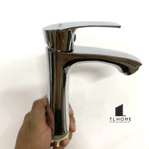 Vòi Rửa Mặt Tròn Bóng 30cm IKIZA